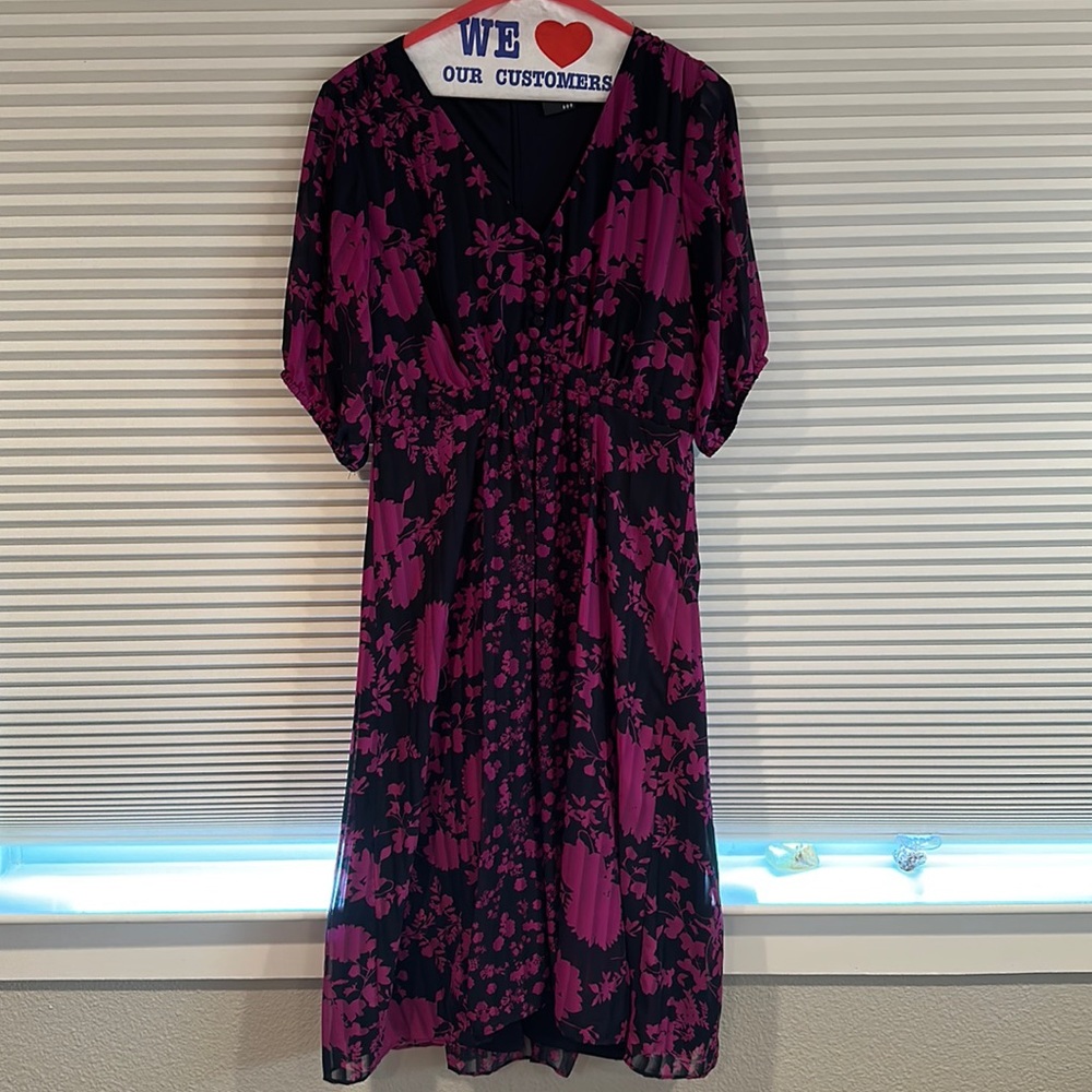 Floral midi dress